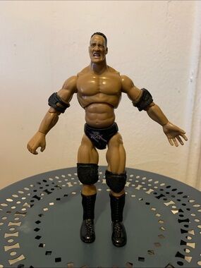The Rock 2000 WWE Jakks Pacific Finishing Moves Figure